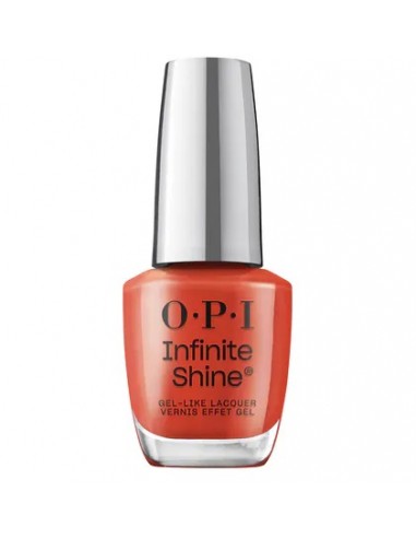 OPI Infinite Shine Knock 'Em Red
