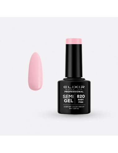 Elixir Semi Gel Esmalte 820 Baby Pink...