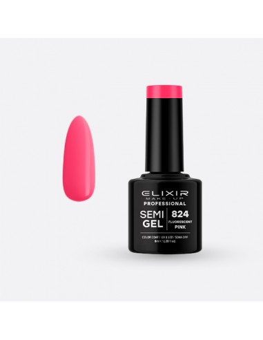 Elixir Semi Gel Esmalte 824 Pink...