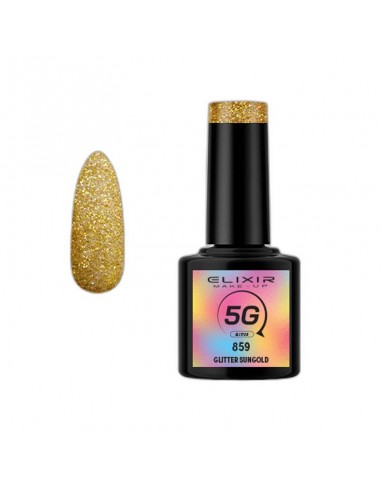 Elixir Semi Gel Esmalte 859 Glitter...