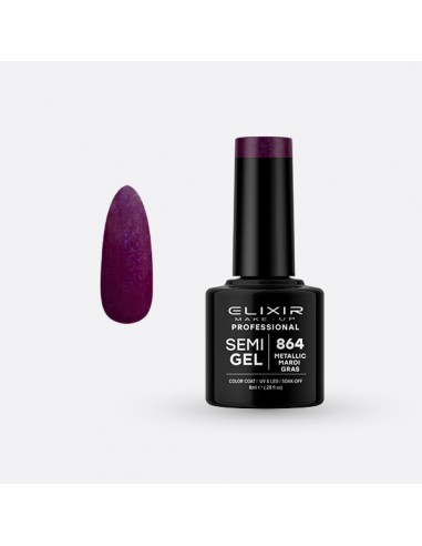 Elixir Semi Gel Esmalte 864 Metallic...