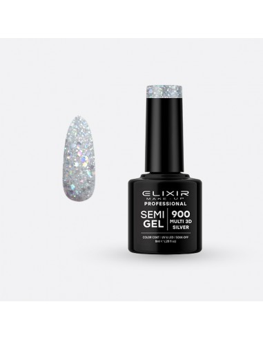 Elixir Semi Gel Esmalte 900 Multi 3D...