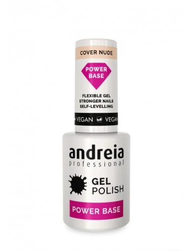 Andreia Gel Polish Power Base Cover Nude