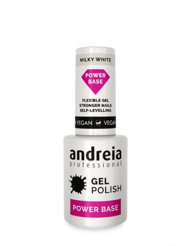 Andreia Gel Polish Power Base Milky...