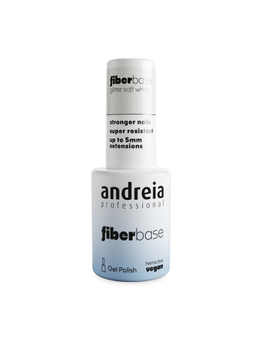 Andreia Fiber Base Glitter Soft White