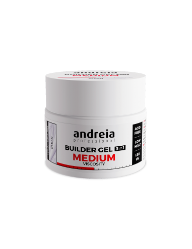 Andreia Builder Gel Medium Clear 44g.