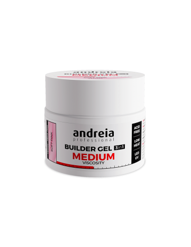 Andreia Builder Gel Medium Soft Pink...