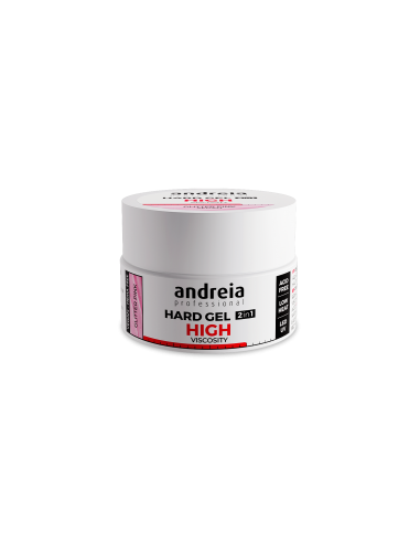 Andreia Hard Gel High Glitter Pink 22g.