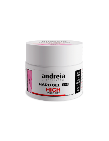 Andreia Hard Gel High Pink 44g.